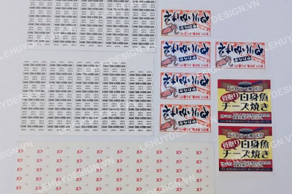 Xưởng in decal trong và decal sữa đẹp, cao cấp