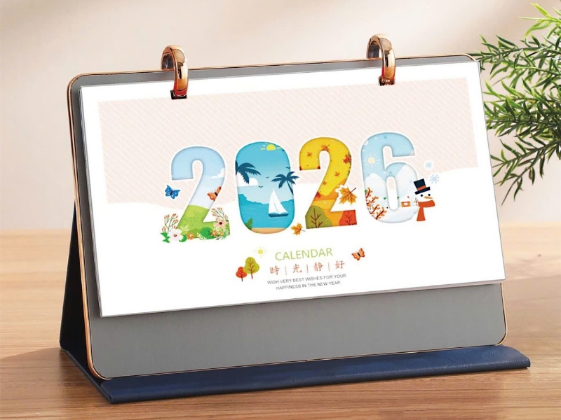 Top mẫu lịch để bàn làm việc giá rẻ và ấn tượng nhất 2026